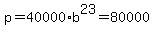 p=40000%2Ab%5E23=80000