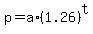 p=a%2A%281.26%29%5Et