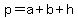 p=a%2Bb%2Bh