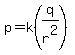 p=k%28q%2Fr%5E2%29