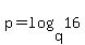 p=log%28q%2C16%29