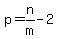 p=n%2Fm-2