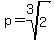 p=root%283%2C2%29