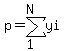 p=sum%28yi%2C1%2CN%29