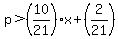 p%3E%2810%2F21%29x%2B%282%2F21%29