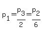 p%5B1%5D+=+p%5B3%5D%2F2+=+p%5B2%5D%2F6