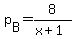 p%5BB%5D+=+8%2F%28x%2B1%29