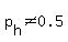p%5Bh%5D%3C%3E0.5