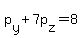 p%5By%5D%2B7p%5Bz%5D=8