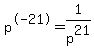 p%5E-21=1%2Fp%5E21