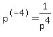 p%5E-4=1%2Fp%5E4
