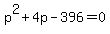p%5E2%2B4p-396=0