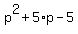p%5E2%2B5%2Ap-5