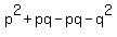 p%5E2%2Bpq-pq-q%5E2