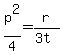 p%5E2%2F4+=+r%2F%283t%29