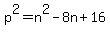 p%5E2=n%5E2-8n%2B16