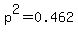 p%5E2+=+0.462