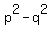 p%5E2-q%5E2