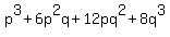 p%5E3%2B6p%5E2q%2B12pq%5E2%2B8q%5E3