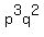 p%5E3q%5E2