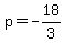 p+=+-18%2F3