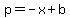p+=+-x%2Bb