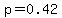 p+=+0.42