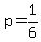 p+=+1%2F6
