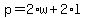 p+=+2%2Aw+%2B+2%2Al