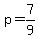 p+=+7%2F9