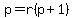 p+=+r%28p%2B1%29