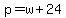p+=+w+%2B+24+