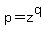 p+=+z%5Eq