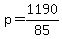 p+=1190%2F85