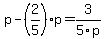 p-%282%2F5%29p=3%2F5p