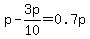 p-3p%2F10=0.7p