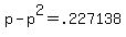 p-p%5E2=.227138