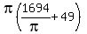 pi%281694%2Fpi%2B49%29