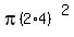 pi%282%2A4%29%5E2