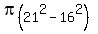 pi%2821%5E2-16%5E2%29