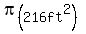 pi%28216ft%5E2%29