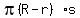pi%28R-r%29%2As