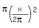 pi%28x%2F%282pi%29%29%5E2
