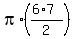 pi%2A%28%286%2A7%29%2F2%29