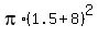 pi%2A%281.5%2B8%29%5E2