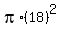 pi%2A%2818%29%5E2
