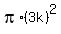 pi%2A%283k%29%5E2