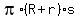 pi%2A%28R+%2B+r%29%2As