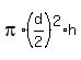 pi%2A%28d%2F2%29%5E2%2Ah