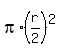pi%2A%28r%2F2%29%5E2
